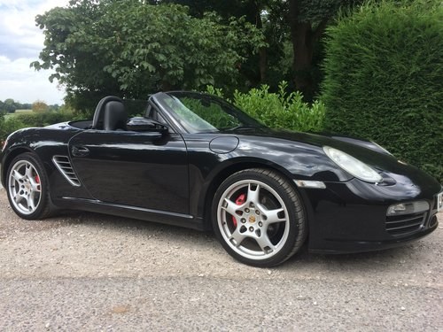 2006 Porsche Boxster 3.2 S tiptronic s convertible metallic black SOLD