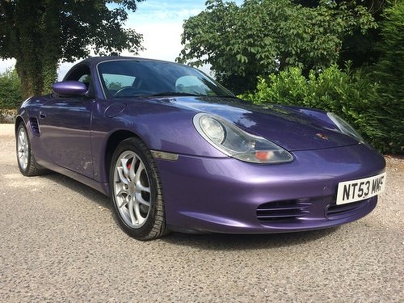 Porsche Boxster S 3.2 Metallic Violet Blue