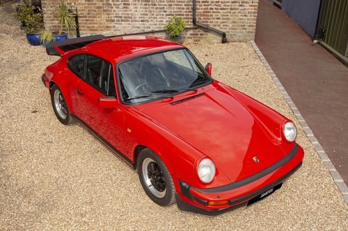 1986 Porsche 911 3.2 Carrera, Guards Red with only 62,000 Miles SOLD