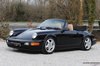 1990 Unique 964 Carrera 2 LHD 6 speed manual cabriolet For Sale