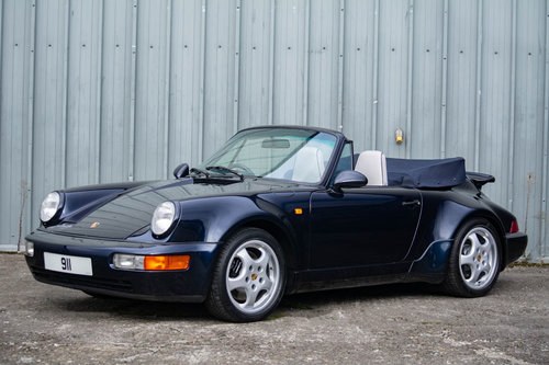 1992 911 (964) Carrera 2 Cabriolet 'Turbo-Look' 1 of 24 For Sale by Auction