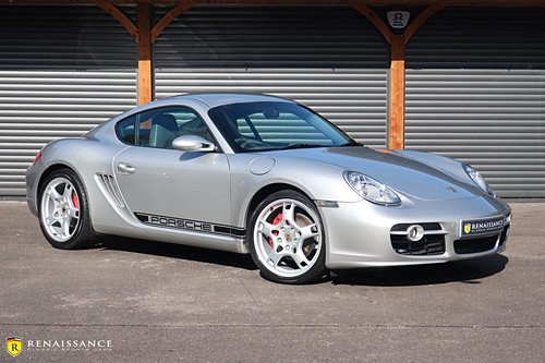 2007 Porsche Cayman (987) S 3.4 Manual - Sports Chrono, FSH VERKAUFT