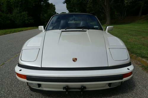 1988 Porsche factory slant nose 911 Turbo convertible For Sale