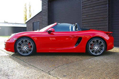 2015 Porsche 981 Boxster S 3.4 PDK Convertible (26000 miles) VERKAUFT
