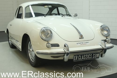 Porsche 356 B T6 1962 Coupe Elfenbein in very good condition For Sale
