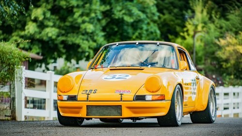 1970 Porsche 911S Race Car = Fast Yellow Driver + Specs  In vendita