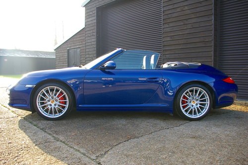 2008/58 Porsche 997 C4S Convertible PDK Auto (30,000 miles) VERKAUFT