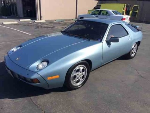 1965 1979 Porsche 928 Coupe = 5 speed clean Blue(~)Brown $13.5k For Sale