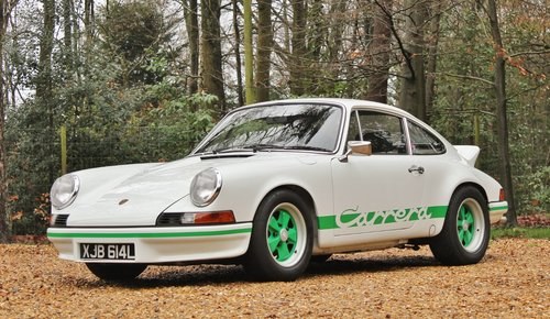 1973 Porsche 911 Carrera RS 2.7 For Sale by Auction