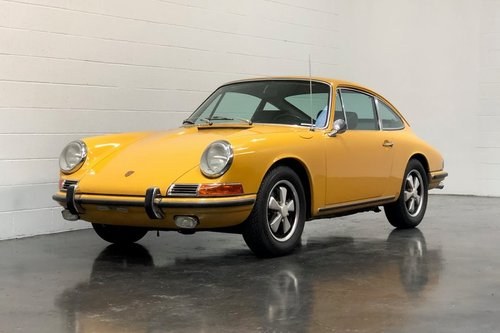 1967 Porsche 911S Coupe =clean Yellow driver 51k miles $obo  For Sale