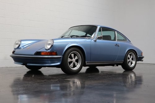 1973 Porsche 911S Coupe = Blue Driver Fresh Engine $169.5k For Sale