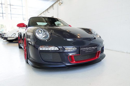 2010 stunning GT3 RS in Stone Grey and Red with low kms SOLD