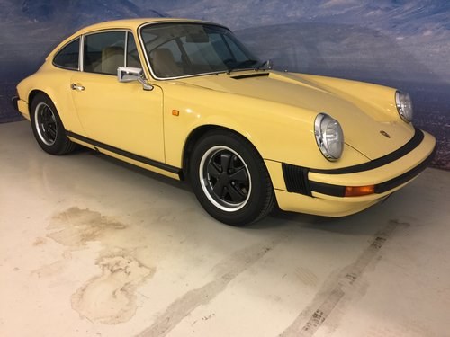 1974 Porsche 911 2,7 S Matching Numbers SOLD