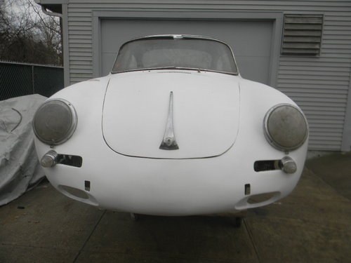 1964 Porsche 356C Coupe Shell Project Car For Sale