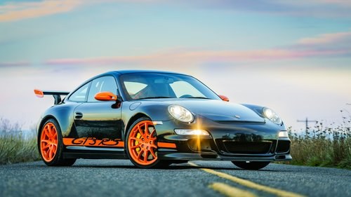 2007 Porsche 911 GT3RS =Black(~)Orange Carbon $155k In vendita