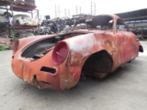 1963 Porsche 356 B Coupe = Project No Engine Red  $8k For Sale