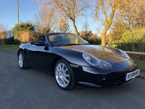 2002 Porsche Boxster 3.2 S 6 Speed Manual ONLY 28000 MILES For Sale