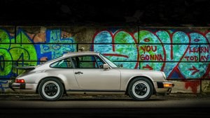 1985 Porsche 911 Carrera Coupe = Silver(~)Burgundy $obo For Sale