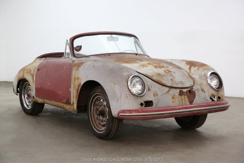 1958 Porsche 356A Cabriolet with 2 tops For Sale