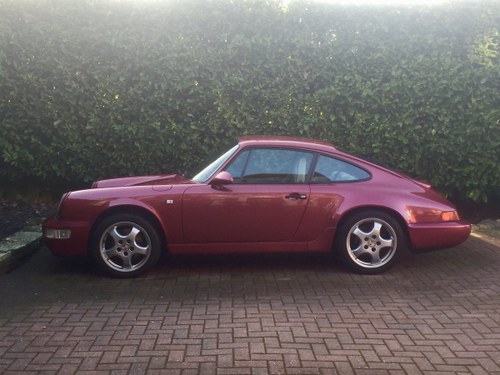 1990 NOW SOLD PORSCHE 911 964 CARRERA 2 3.6 RED For Sale