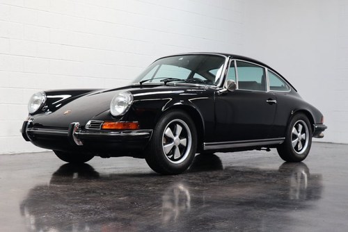 1971 Porsche 911S Coupe = Correct Black low 15k miles $149.9 For Sale