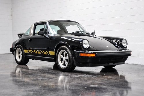 1974 Porsche 911 Carrera Targa = All Black 58k miles  $79.5k For Sale