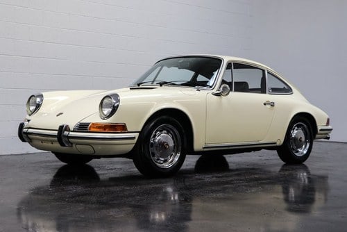 1969 Porsche 912 Coupe = clean Ivory low 7.9k miles $49.9k   In vendita