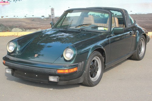 1983 Porsche 911SC Targa = Rare 1 of  made Go Green $69k For Sale