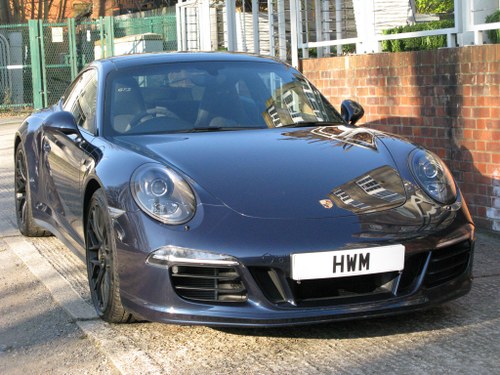 2014- PORSCHE 911 (991) GTS- DARK BLUE VERKOCHT
