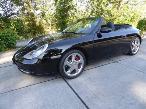 1999 Porsche 911 Cabriolet =Black 76k miles Manual $18.5k For Sale