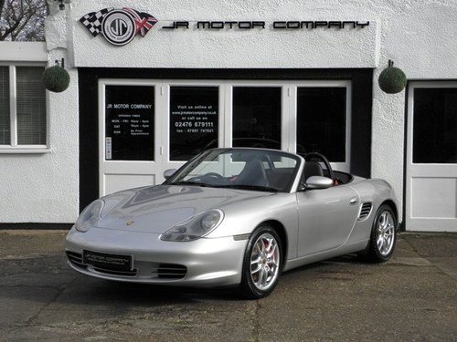 2004 Porsche Boxster 3.2 S Manual finished in Arctic Silver SOLD