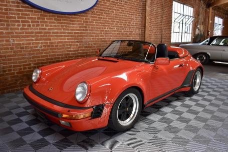 1989 Porsche 911 Speedster = Red(~)Tan 12k miles $174.5k For Sale