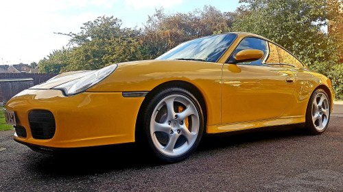 2002 Concours Speed Yellow 911/996 Carrera 4S For Sale