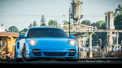 2011 Porsche 911 Turbo S = Auto 10.9k miles Blue $obo In vendita