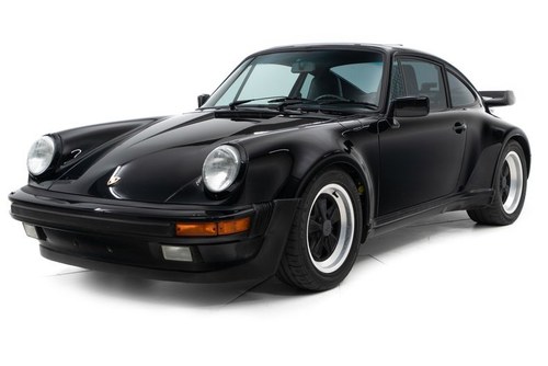 1987 Porsche 911 930 Turbo Coupe = 4-Speed Black $128.5k For Sale