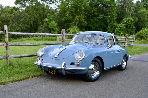 1960 Porsche 356B ( T5 ) Coupe = Blue Restored 83k miles $ob For Sale