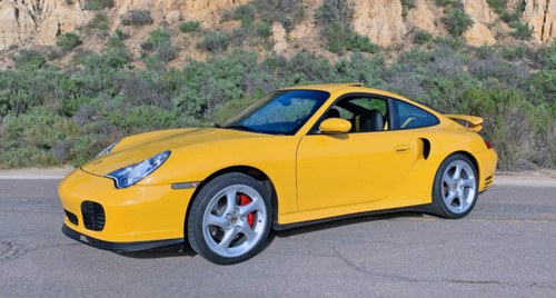 2001 Porsche 996 AWD Turbo 6-SPEED Manual Carbon $89.5k For Sale