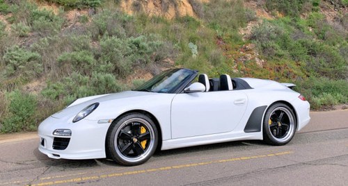 2011 Porsche 911 Speedster = Rare 1 of 356 made Ivory $329k  In vendita