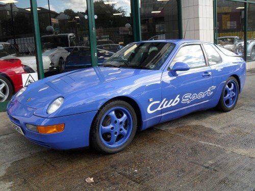 1992 Porsche 968 Club Sport In vendita