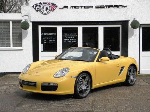2007 Porsche Boxster 2.7 (987) Manual Only 30k Miles Speed Yellow SOLD