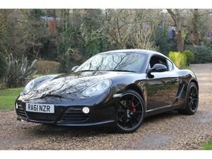2011 Porsche Cayman 3.4 987 S Black Edition PDK 2dr IMMACULATE, C For Sale
