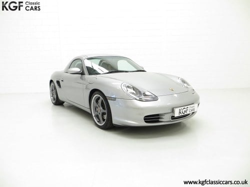 2004 Porsche Boxster S 550 Anniversary, 26,290 Miles & Two Owners SOLD