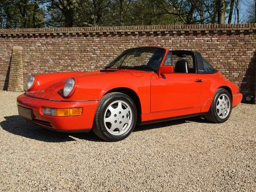 1991 Porsche 964 911 3.6 Carrera 4 Targa matching numbers/colours For Sale