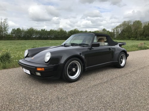 1989 911 Cabriolet Carrera Factory Wide Body M491 For Sale