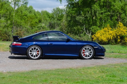 2004 996 GT3 mk2 Comfort Lapis Blue - FPSH, low mileage In vendita
