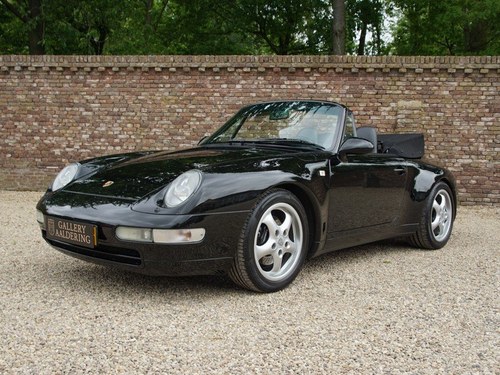 1996 Porsche 993 911 Carrera Convertible fully documented, all hi For Sale