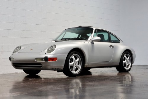 4750 1995 Porsche 911 Carrera Coupe = Auto Silver 67k miles $47.5 For Sale