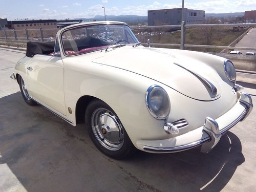Porsche 356 B Cabriolet year 1960 - with hard top For Sale