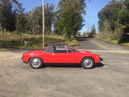 1973 Porsche 914 1.7 litre, 60,000 miles from new, rust free For Sale