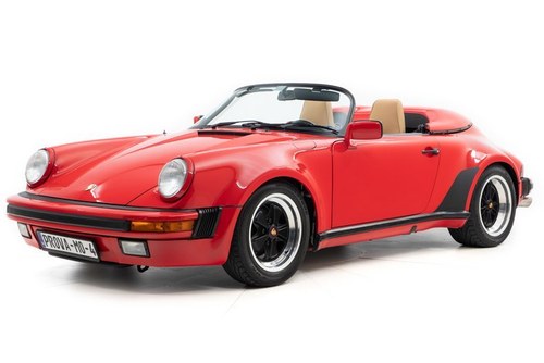 1989 Porsche Speedster = Clean Red(~)Tan driver $149.5k In vendita